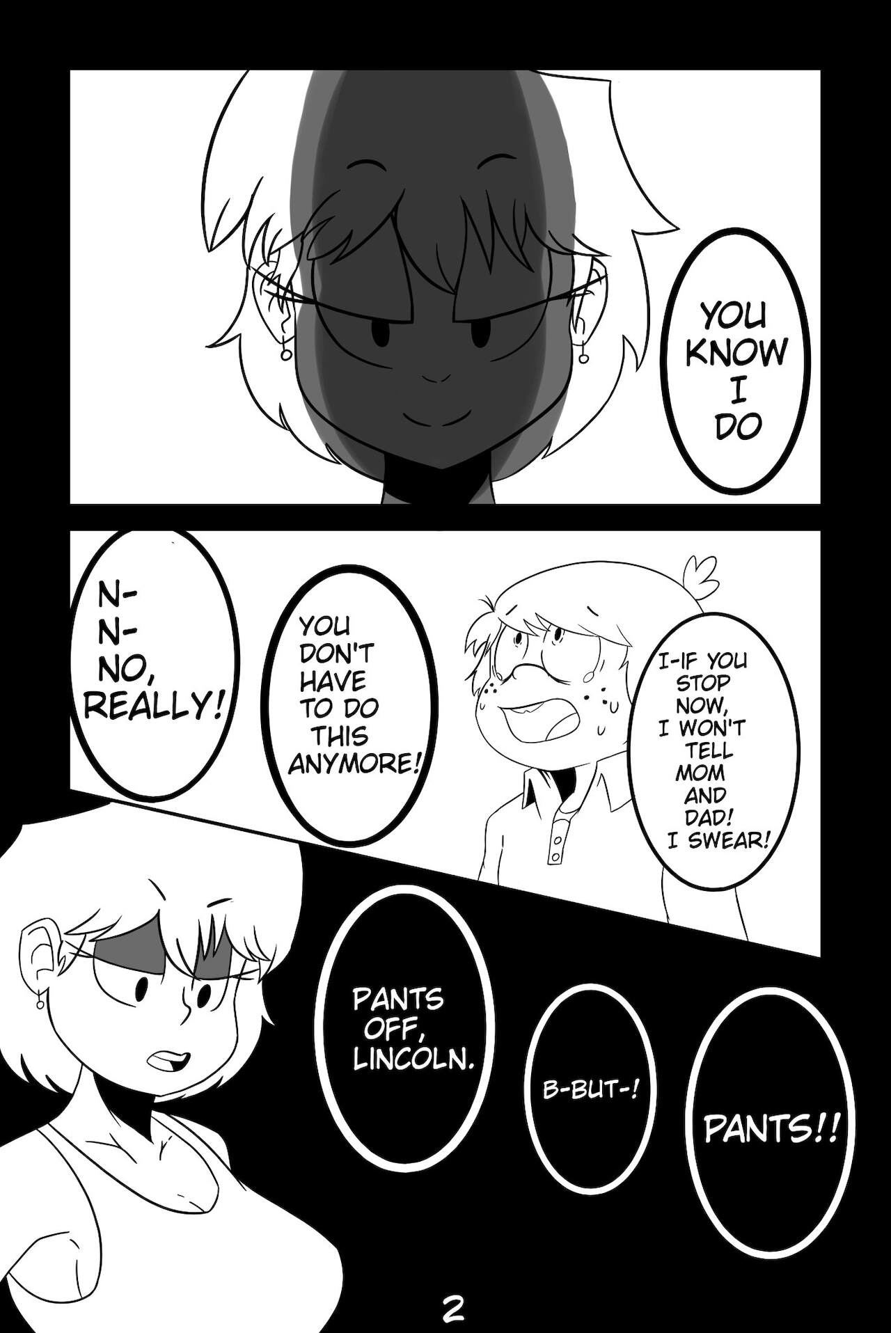 Hastur-Art  The Loud House Ongoing page 3 full