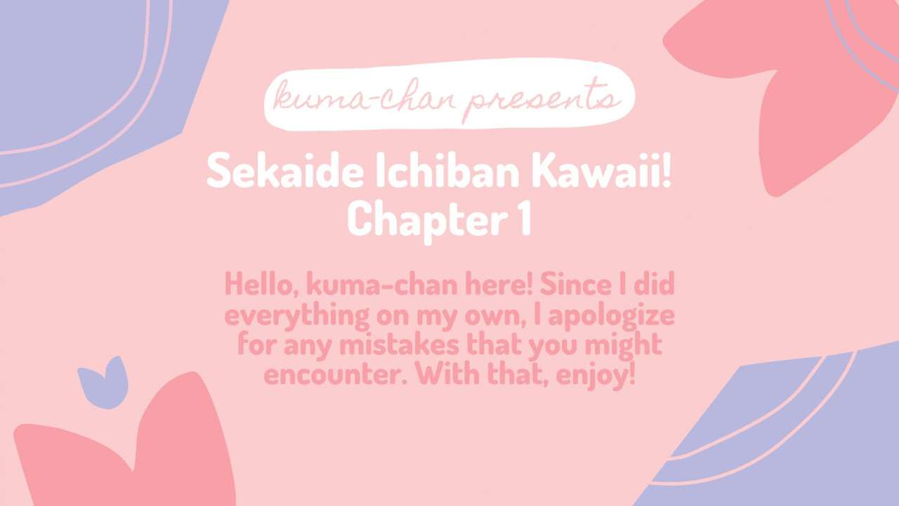 Sekai de Ichiban Kawaii!You are the cutest in the world! page 2 full
