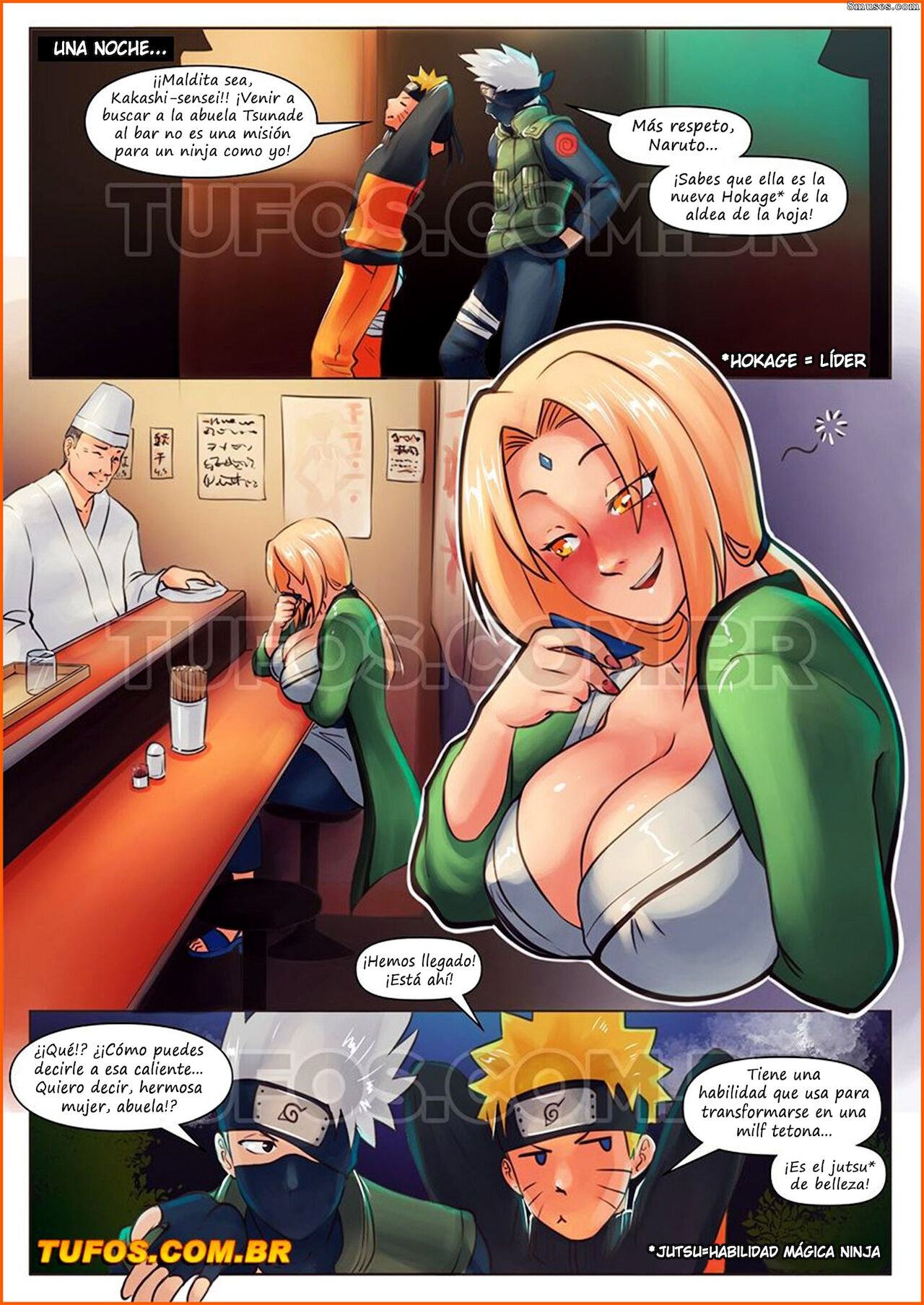 Narutoon 1  - El jutsu del poder sexual page 2 full