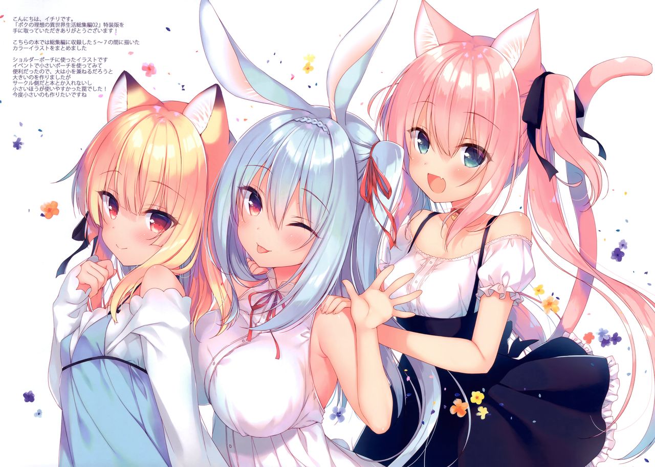 Boku no Risou no Isekai Seikatsu Illustrations 2 page 2 full