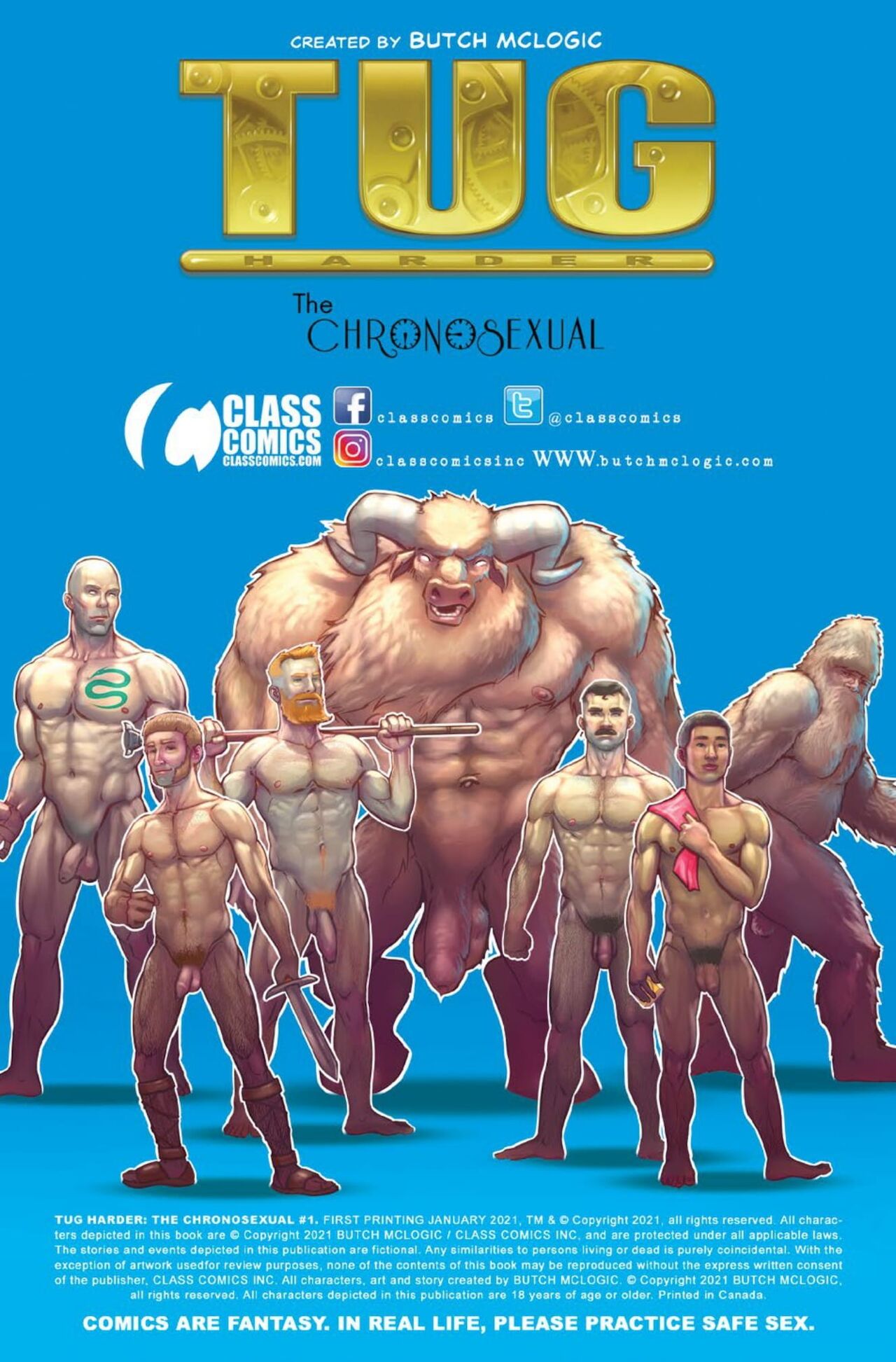 Tug Harder The Chronosexual #1 page 2 full