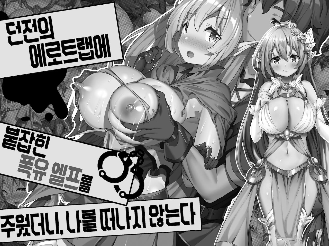 Ero Trap Dungeon de Tsukamatta Bakunyuu Elf o Hirottara, Natsukaremashite | 던전의 에로트랩에 붙잡힌 폭유 엘프를 주웠더니, 나를 떠나지 않는다 page 2 full