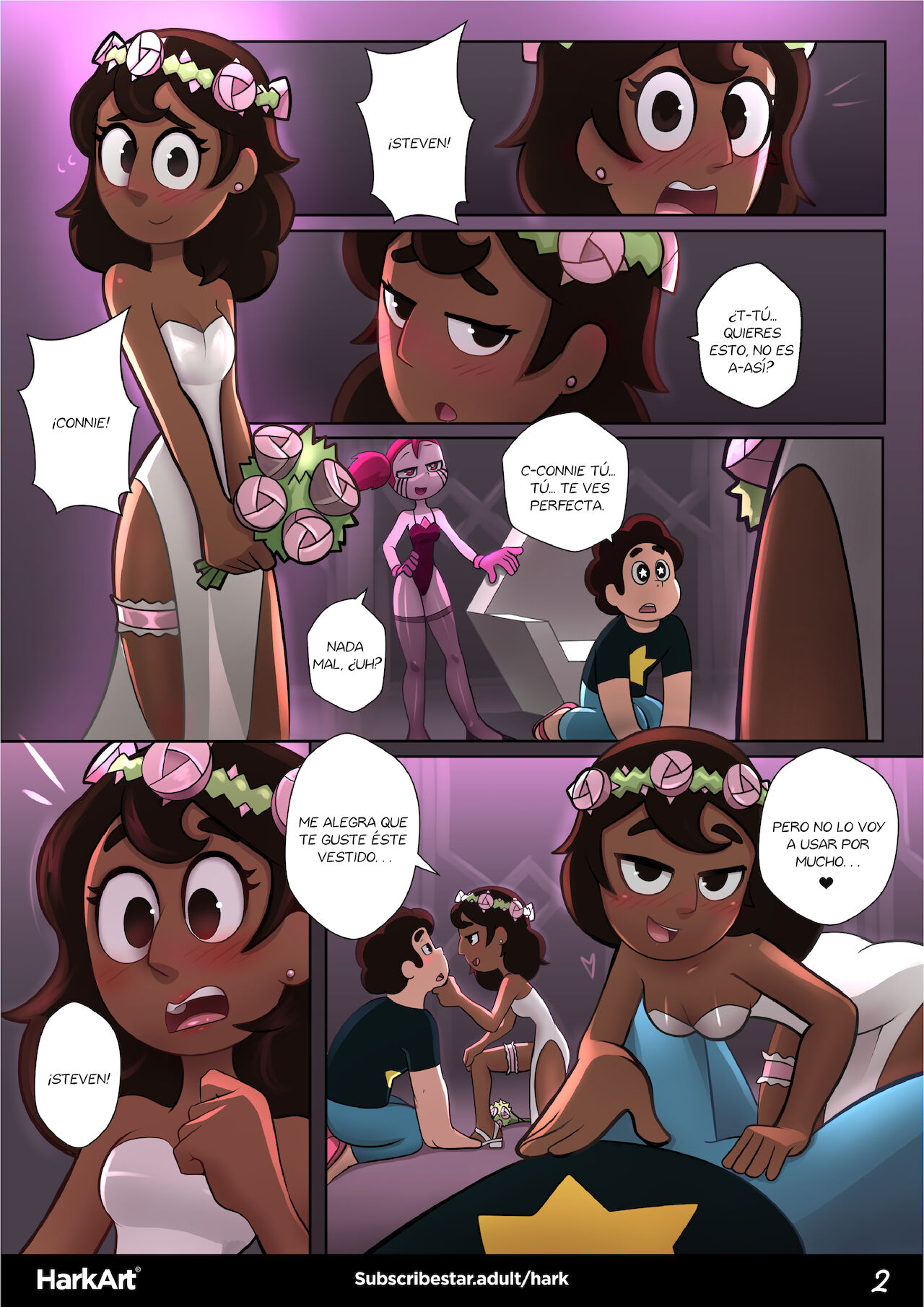 Steven's Desire  -  -  - Ongoing page 4 full