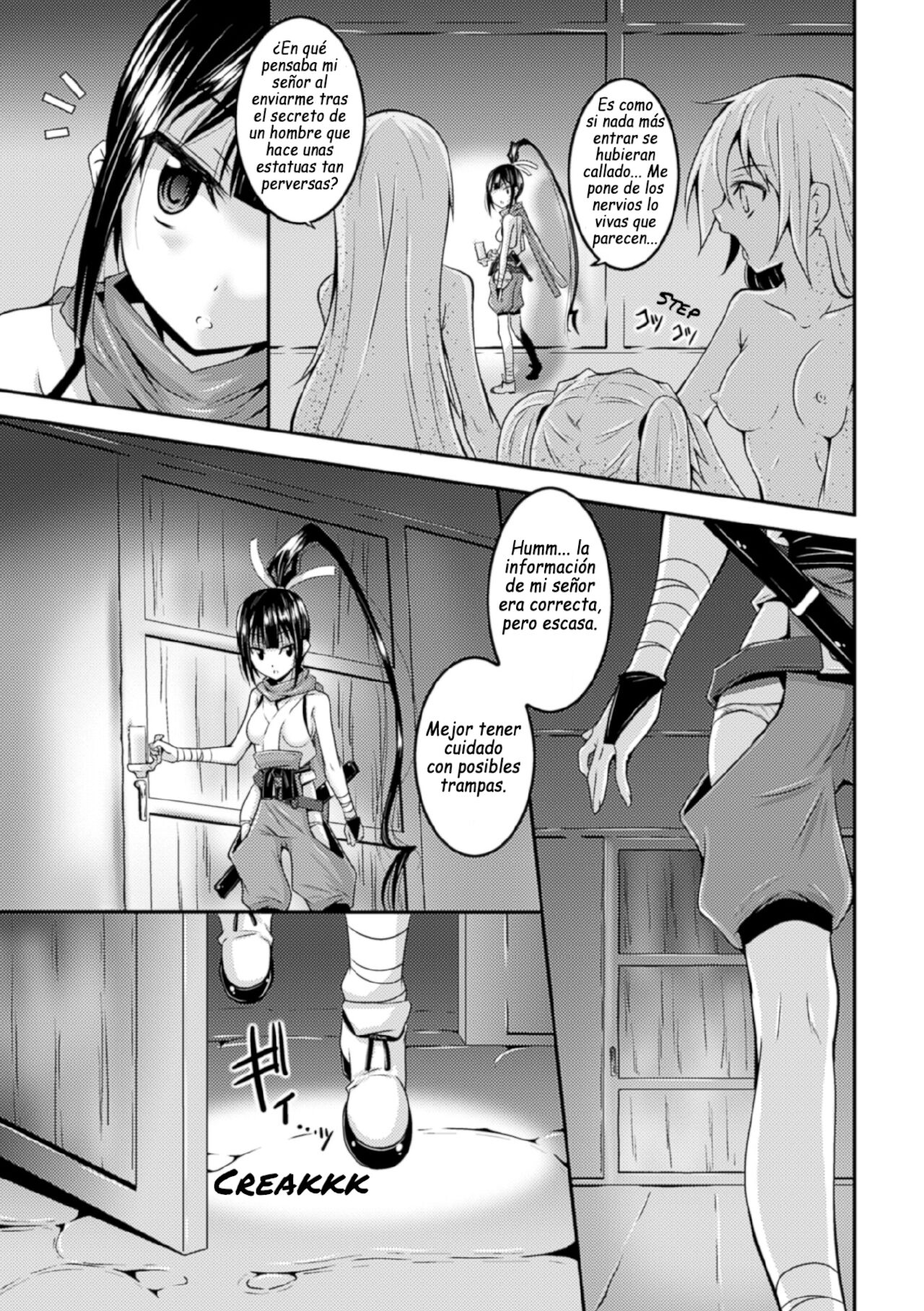 Sekizou ni Natta Shoujo | ¡La ninja que se convirtió en estatua! page 5 full
