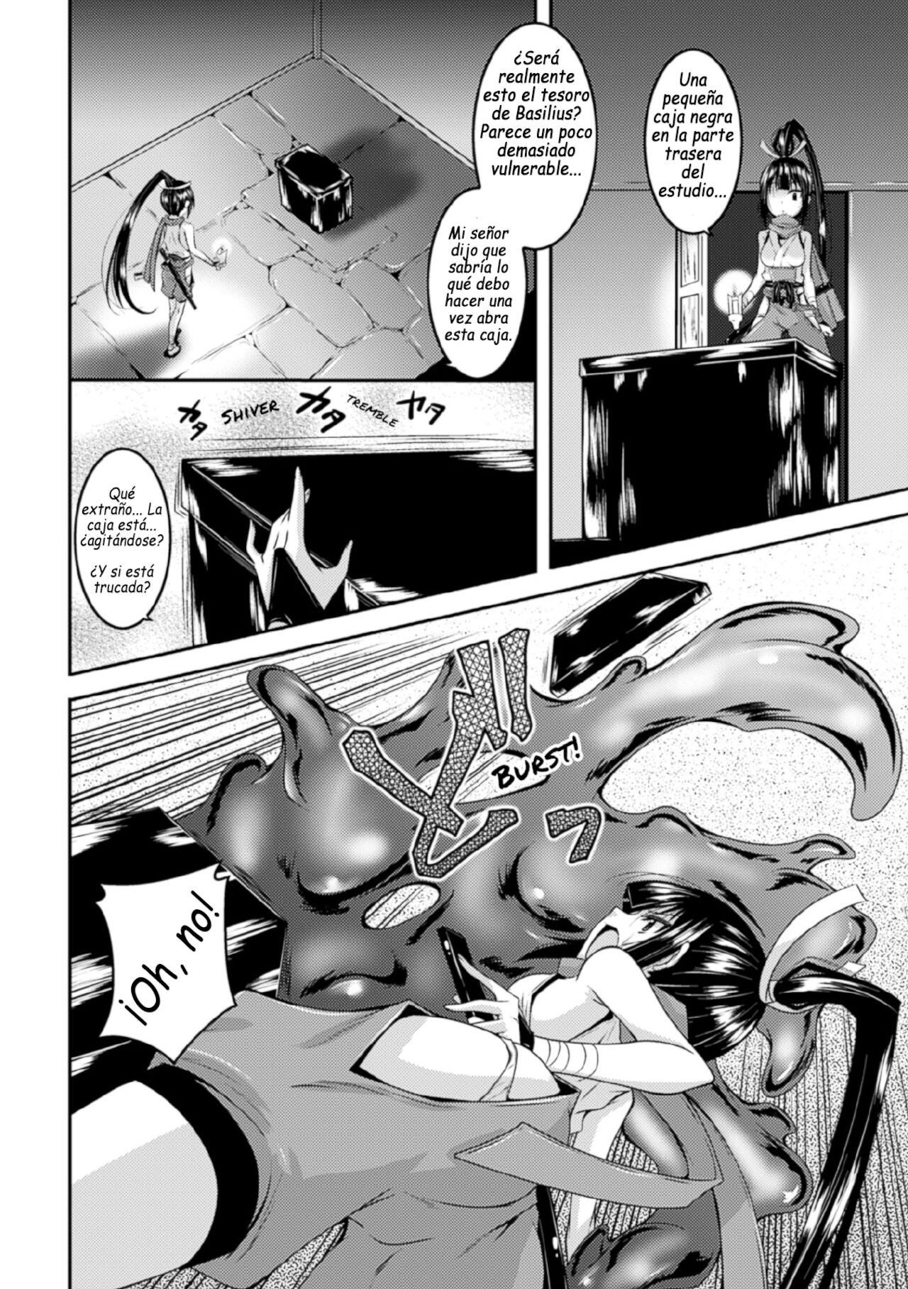 Sekizou ni Natta Shoujo | ¡La ninja que se convirtió en estatua! page 6 full