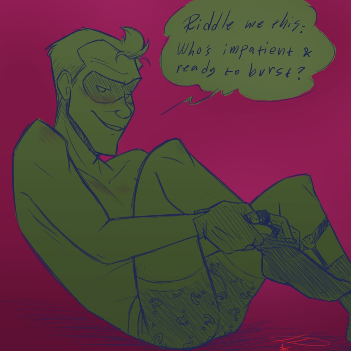 Nygma Strip Tease page 5 full