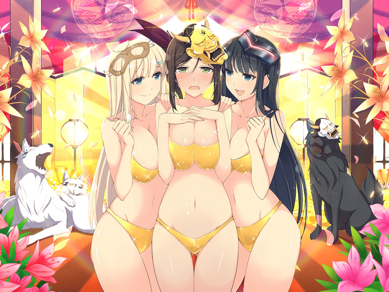 Shinobi Master Senran Kagura New Link Chara Artwork HD page 3 full