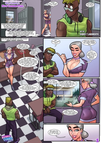 Miss Grundy's New Lesson Plan - Short Comic cover