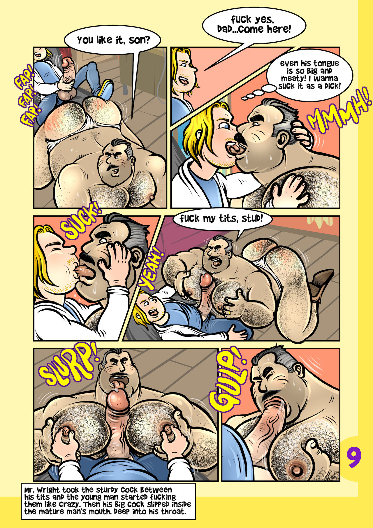 ORIGINS Wright's and side story  No Worries, Madam...I Can Take Care Of This! page 10 full