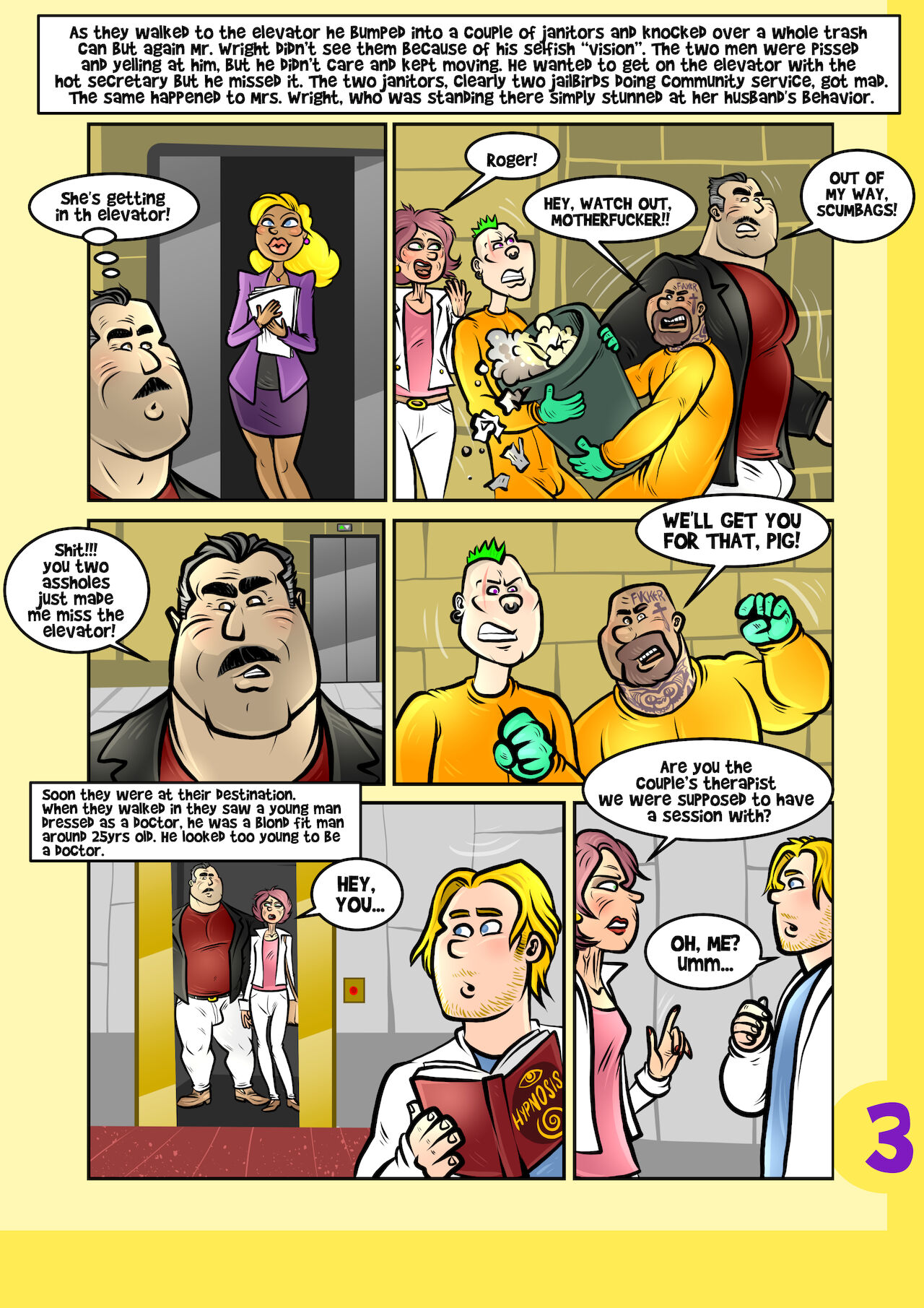 ORIGINS Wright's and side story  No Worries, Madam...I Can Take Care Of This! page 4 full