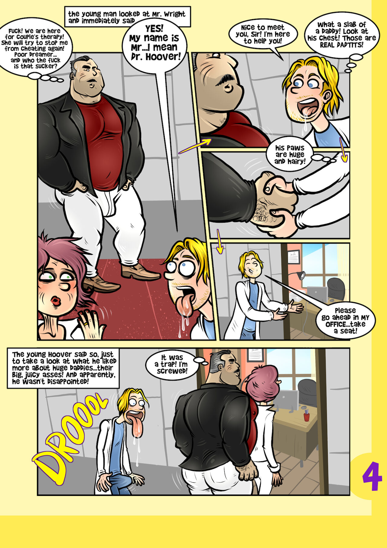 ORIGINS Wright's and side story  No Worries, Madam...I Can Take Care Of This! page 5 full