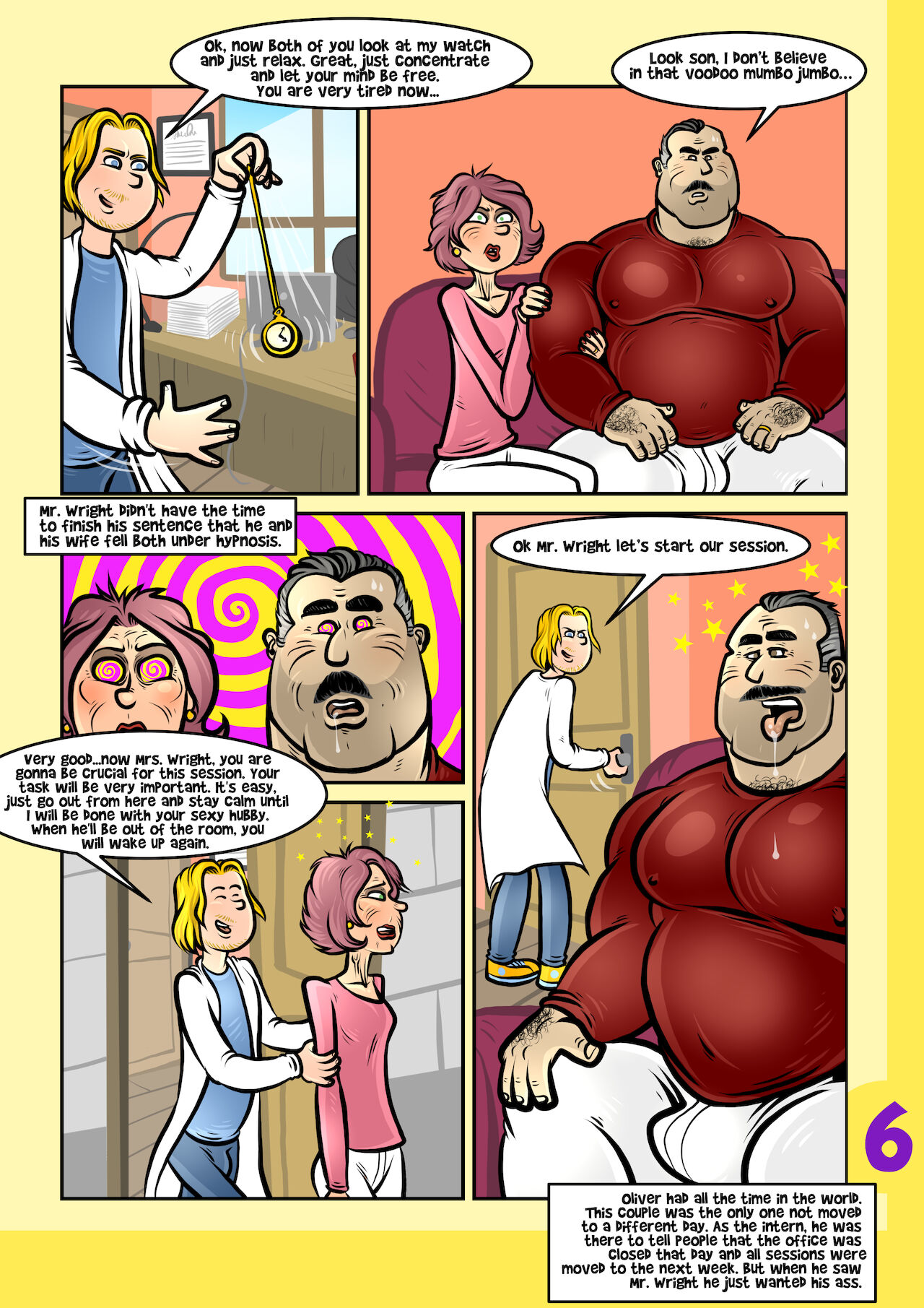 ORIGINS Wright's and side story  No Worries, Madam...I Can Take Care Of This! page 7 full