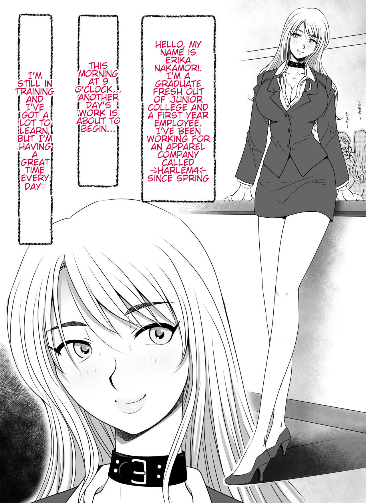 OSSAN the WIZARD - ERIKA x THE NEW HIRE page 4 full