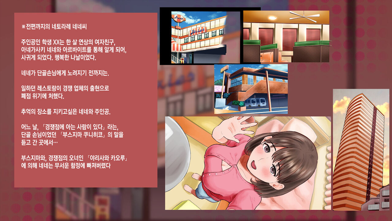 Netorare Nene-san Sono 2 ~Tsuini Mukaeta Hatsutaiken, Sono Ura de Dosukebe ni Kaihatsu Sareru Kanojo no Karada~ | 네토라레 네네씨 그 2편 ~마침내 맞이한 첫 경험, 그 이면에서 변태로 개발되어 가는 그녀의 몸~ page 2 full