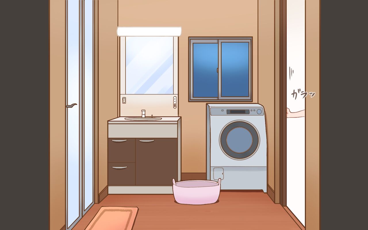 Momtime Bathroom ver. Mama taimu basurūmu-hen page 5 full