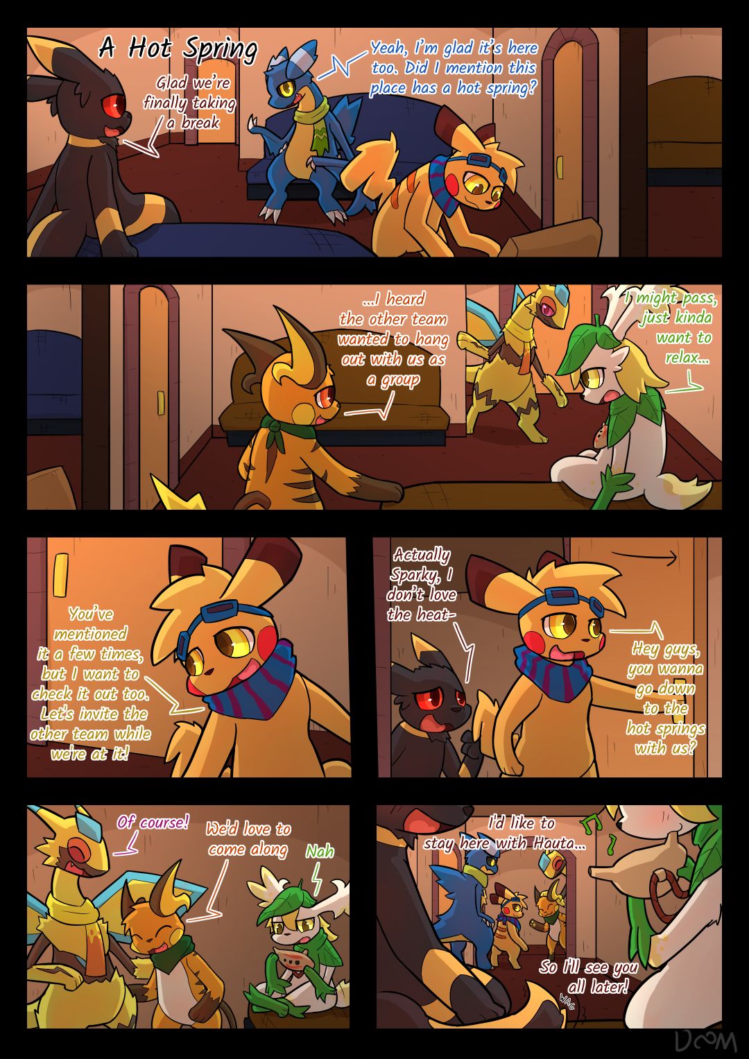 A Hot Spring page 1 full
