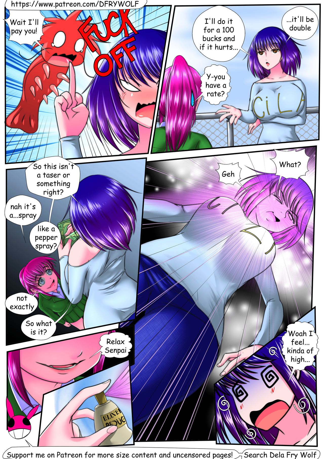 My Sempai Was a Huge Pain Remix! page 4 full