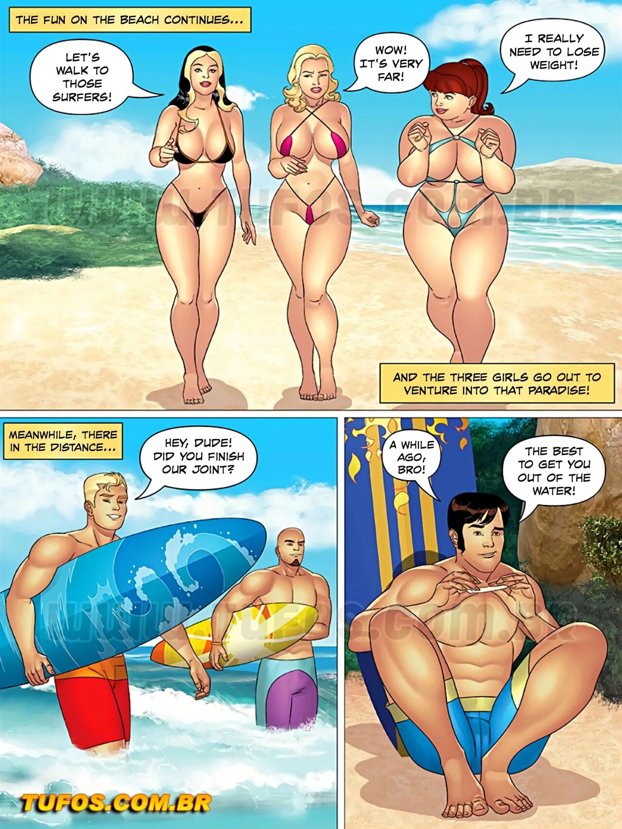 Tia, Primas E Cia 27 – Beach Holidays Part 2 – Tufos - english page 2 full