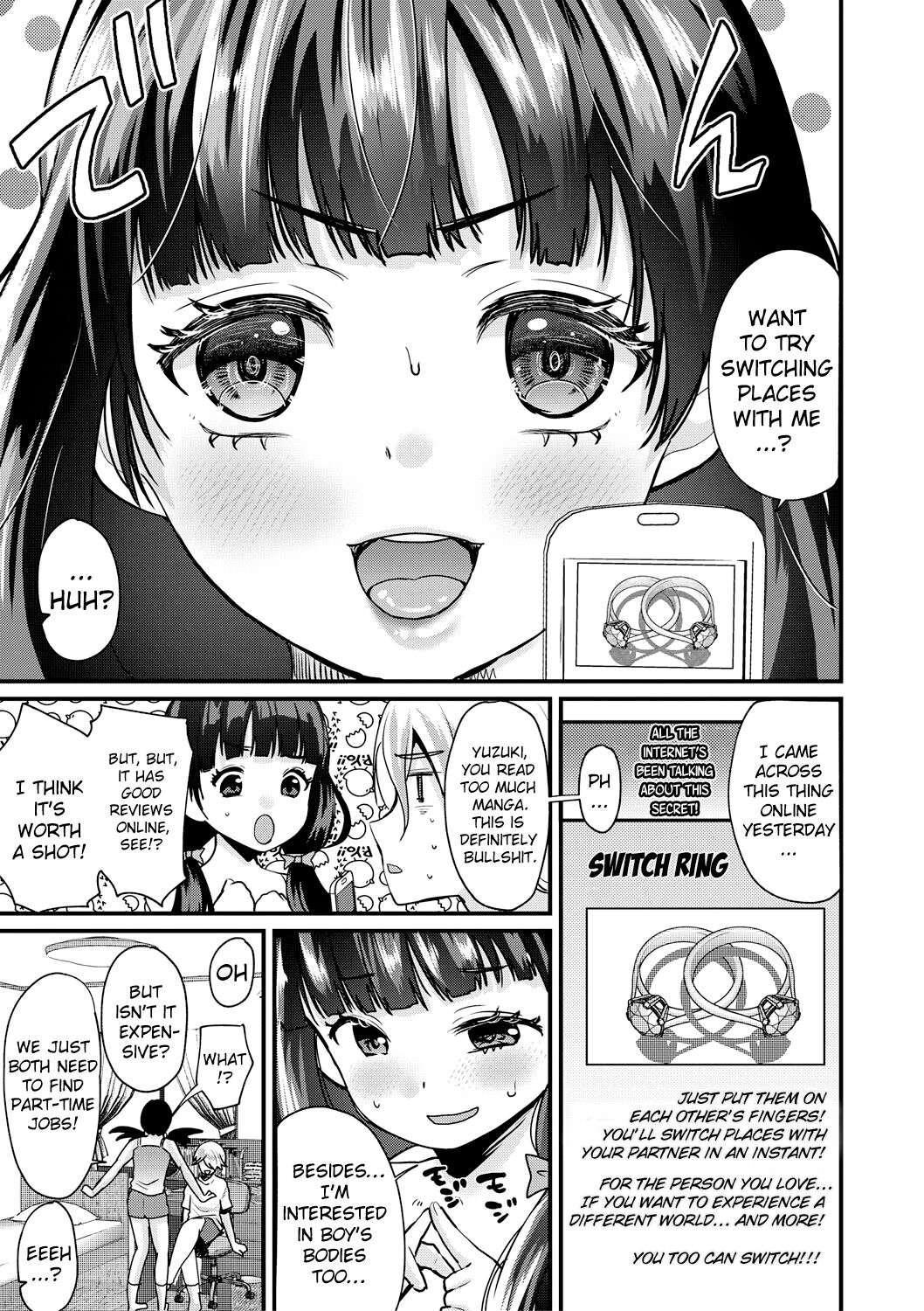 Junjou!? Irekawari Ring Zenpen | Purity!? Switch Ring Part 1 page 3 full