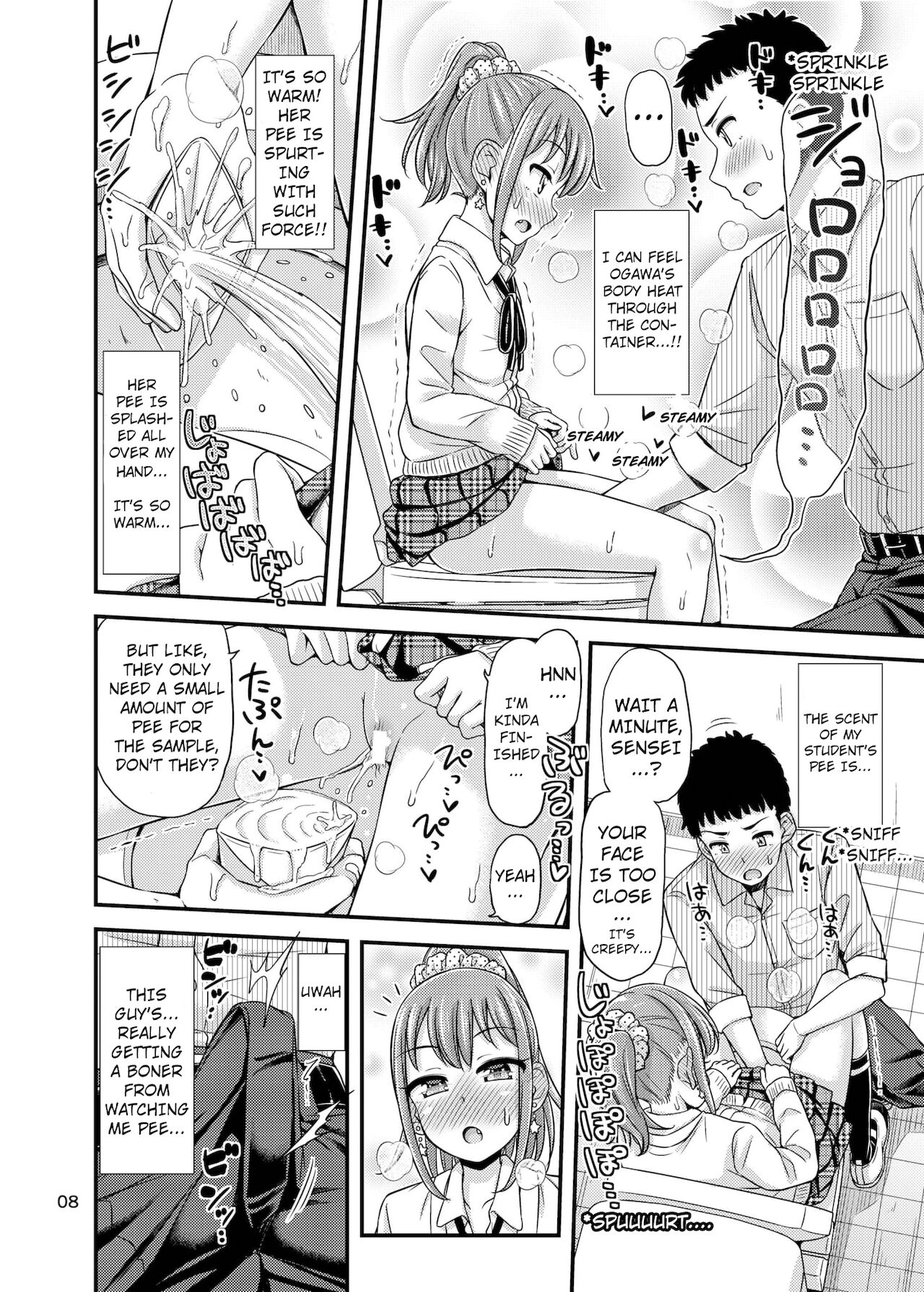 Sensee, Oshikko Wasurechaimashita. | Sensei, I forgot to pee. page 9 full