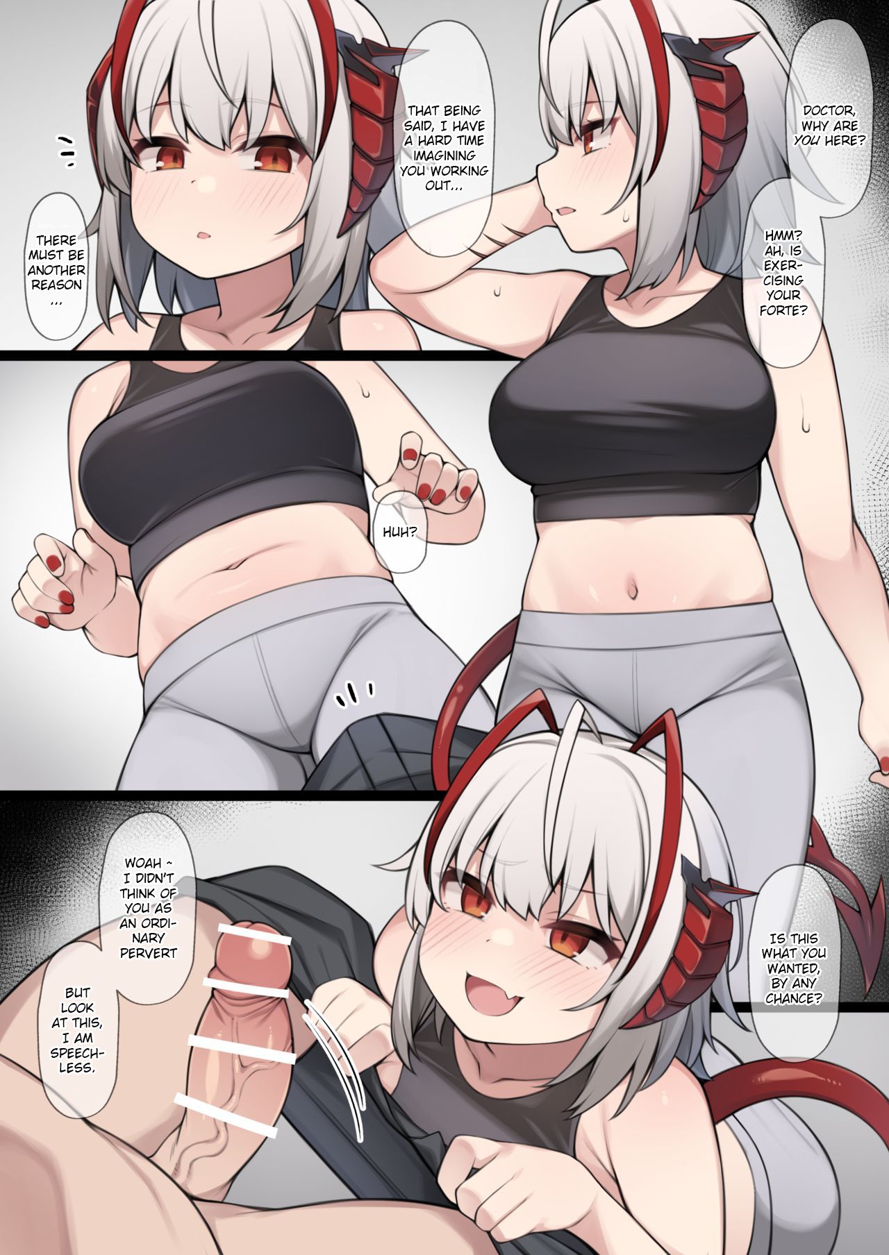 Yasashii W ni Gyaku Rape Sareru Mousou E | An Illustration Depicting the Fantasy of Being Reverse-Raped by a Kind W page 1 full
