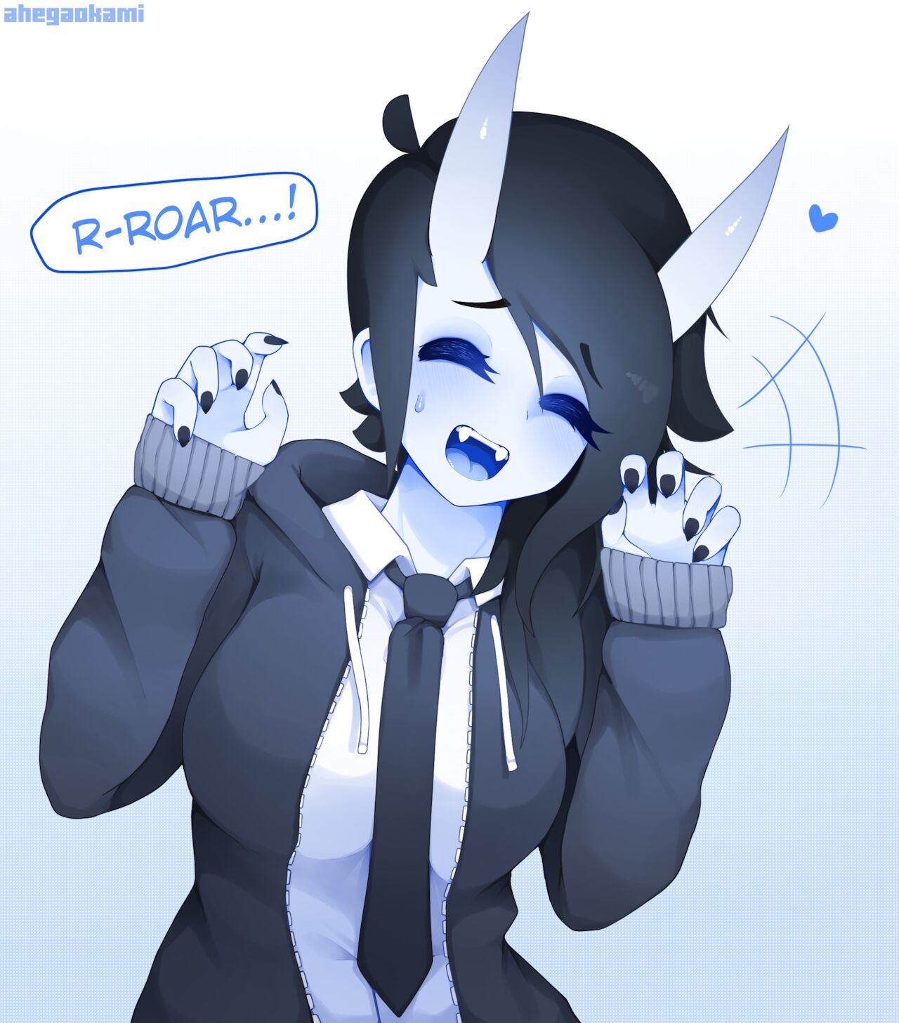Oh Wow What A Ferocious Oni! So Scary!! page 1 full