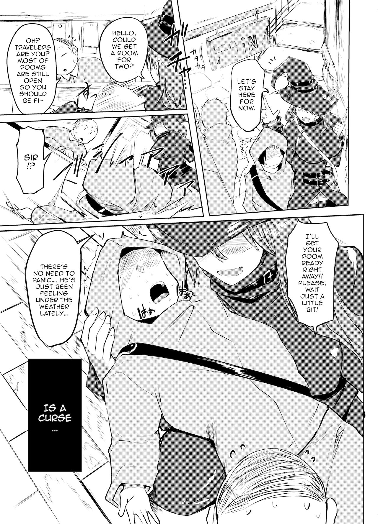 Shasei Kanri Majo to Norowareta Yuusha no Tabi | Ejaculation Control Witch And The Cursed Hero's Journey page 8 full