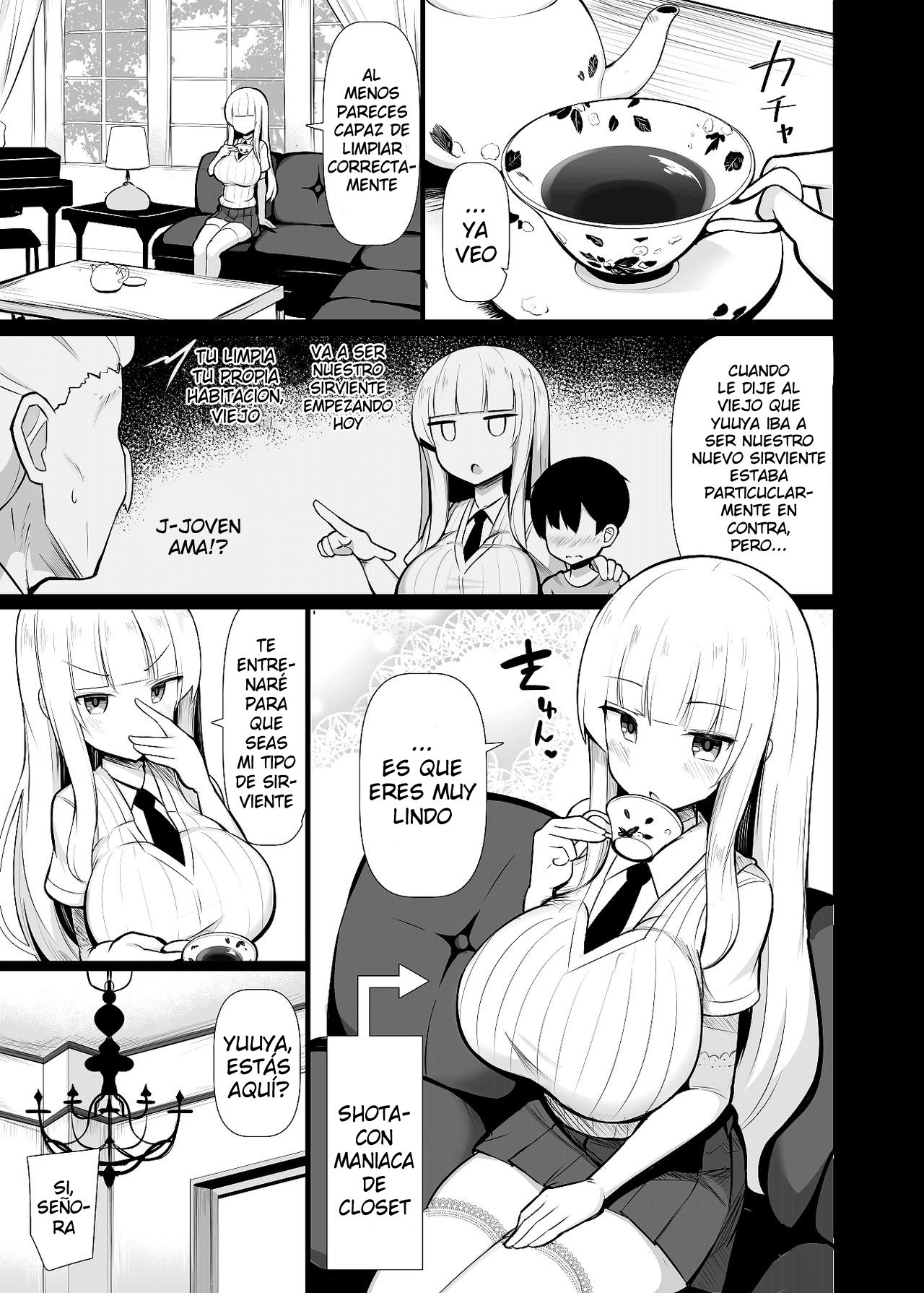 Ojou-sama ni Kawareta Boku page 4 full