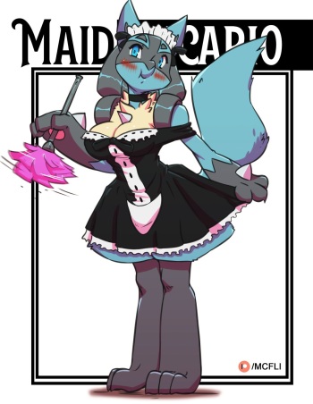 Lucario Maid cover