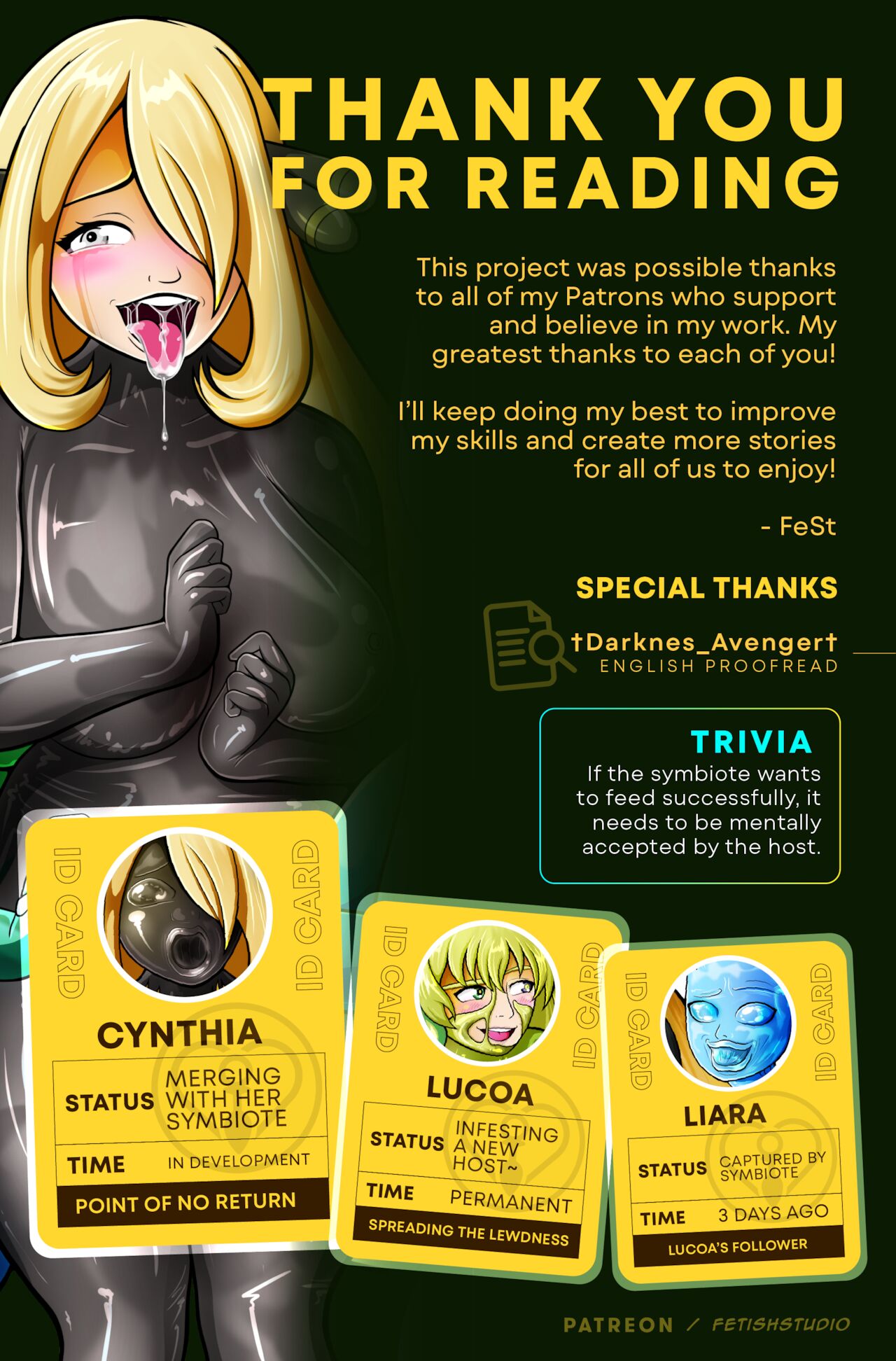 Lucoa ルコア x Cynthia シロナ  | LATEX シンビオート Symbiote page 10 full