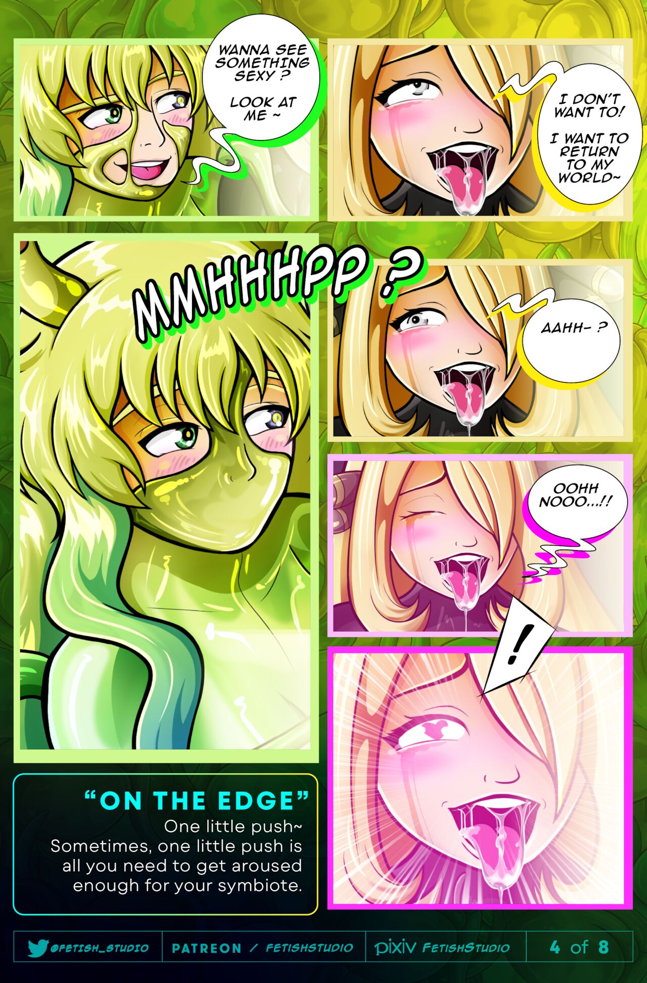 Lucoa ルコア x Cynthia シロナ  | LATEX シンビオート Symbiote page 5 full