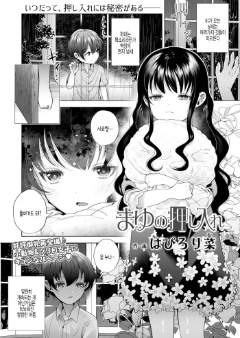 Mayu no Oshiire cover