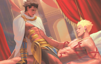 FGO - Gilgamesh x Ozymandias cover
