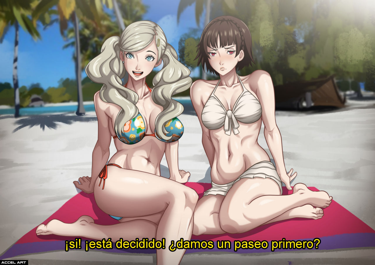 Ann and Makoto - Persona 5 page 4 full