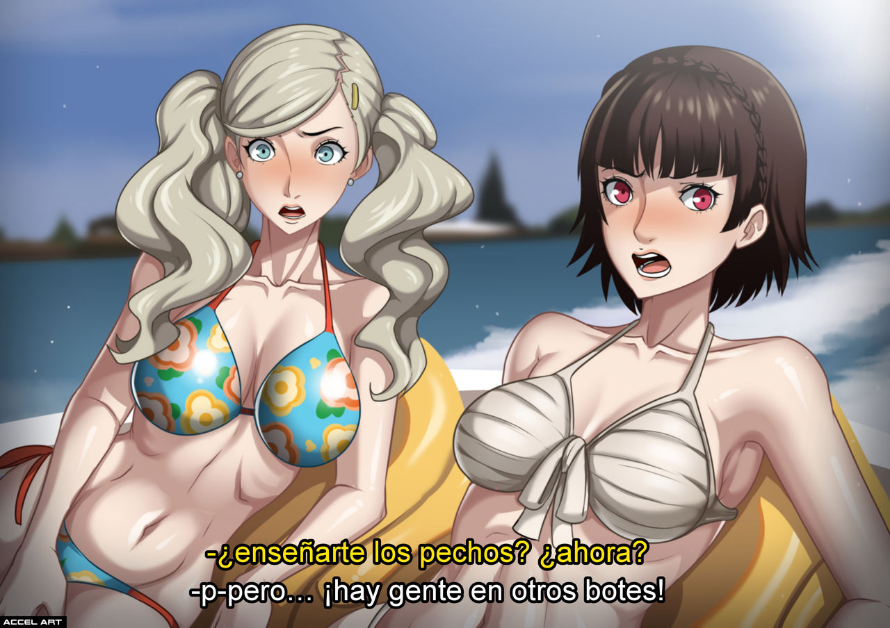 Ann and Makoto - Persona 5 page 5 full