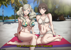 Ann and Makoto - Persona 5