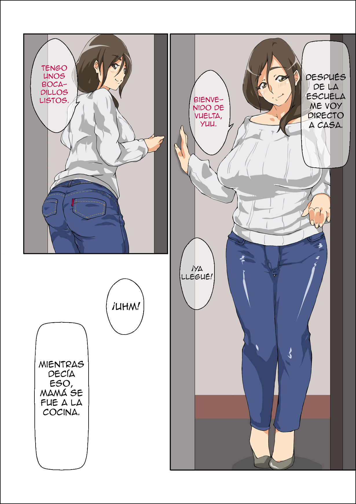 Daisuki Na Mama Wa Boku No Chinpo To Aishou Batsugun! ¡Mi querida mamá y mi pene son excepcionalmente compatibles! page 6 full