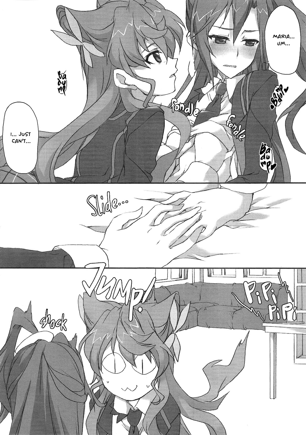 Maria-san gaman dekimasendeshita!!|Maria-san Can't Contain Herself!! page 5 full