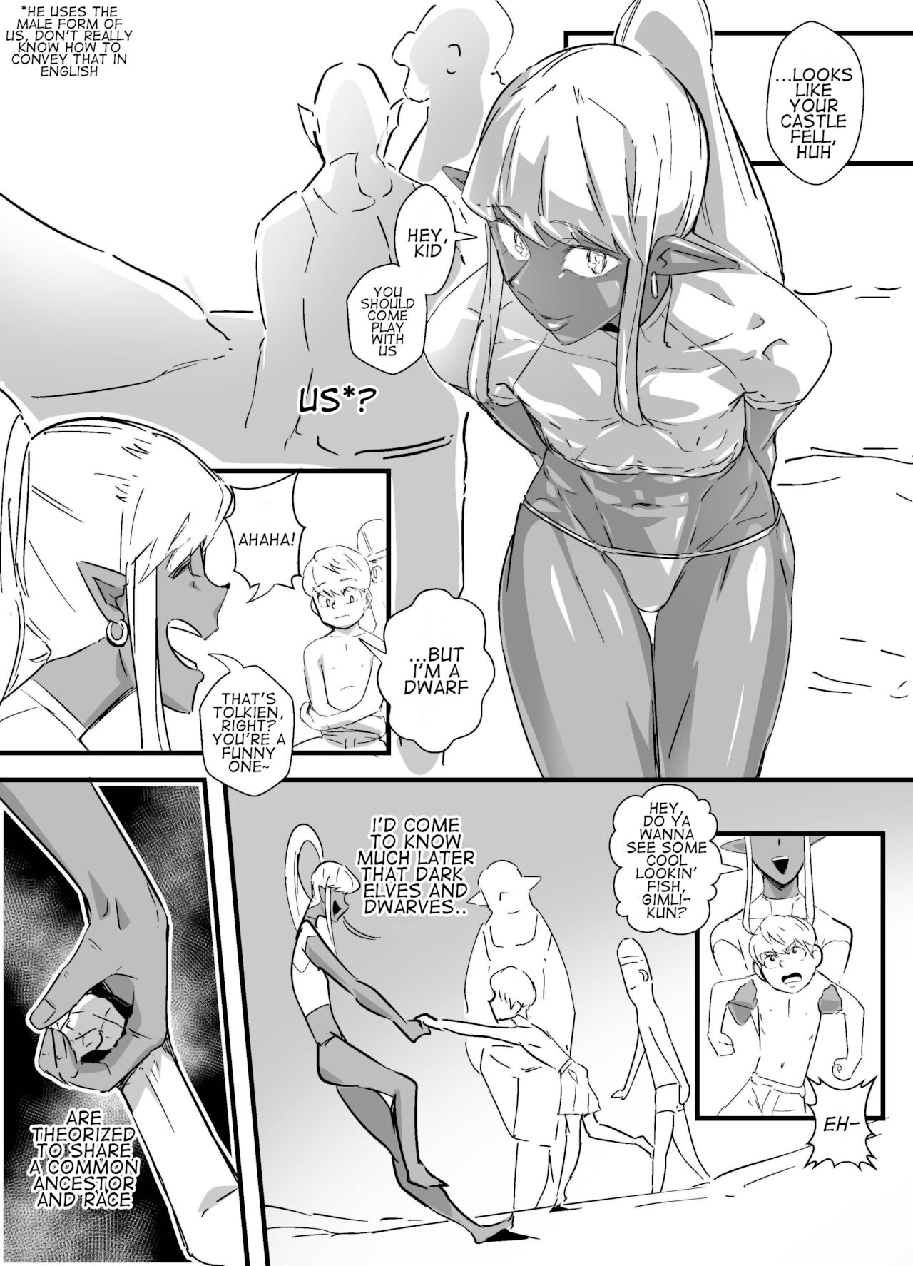 The Dark Spirit | Kasshoku Seirei page 5 full