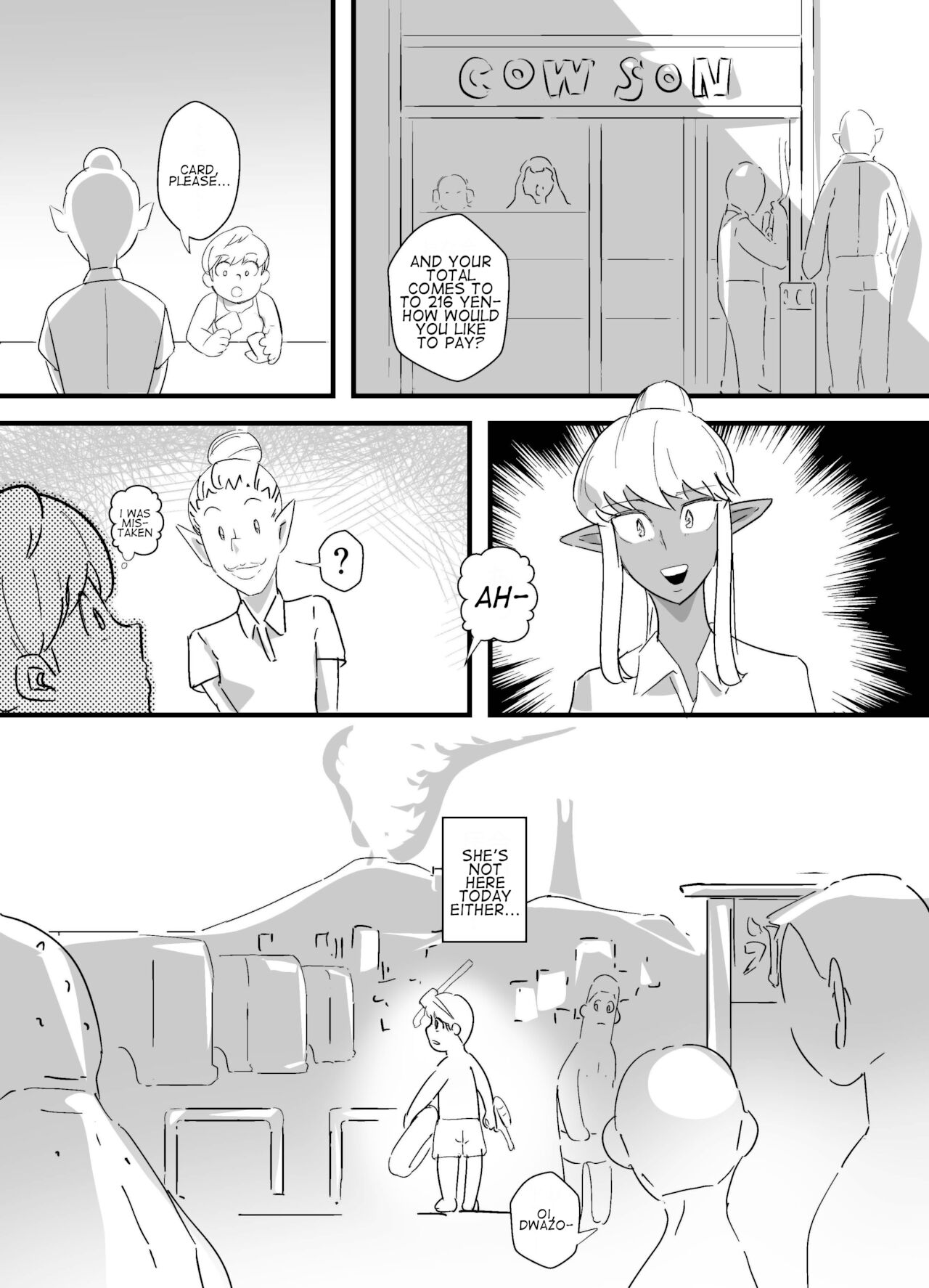 The Dark Spirit | Kasshoku Seirei page 8 full