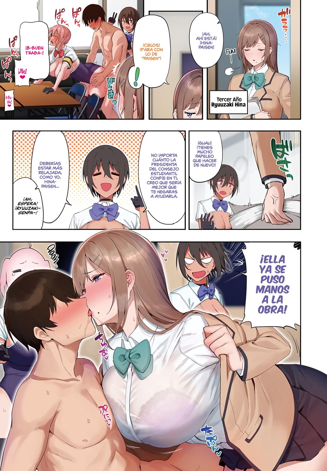 Fuuki Iin to Fuuzoku Katsudou | Comité Disciplinario y Actividades de Servicio Sexual Anthurium Spinoff page 3 full