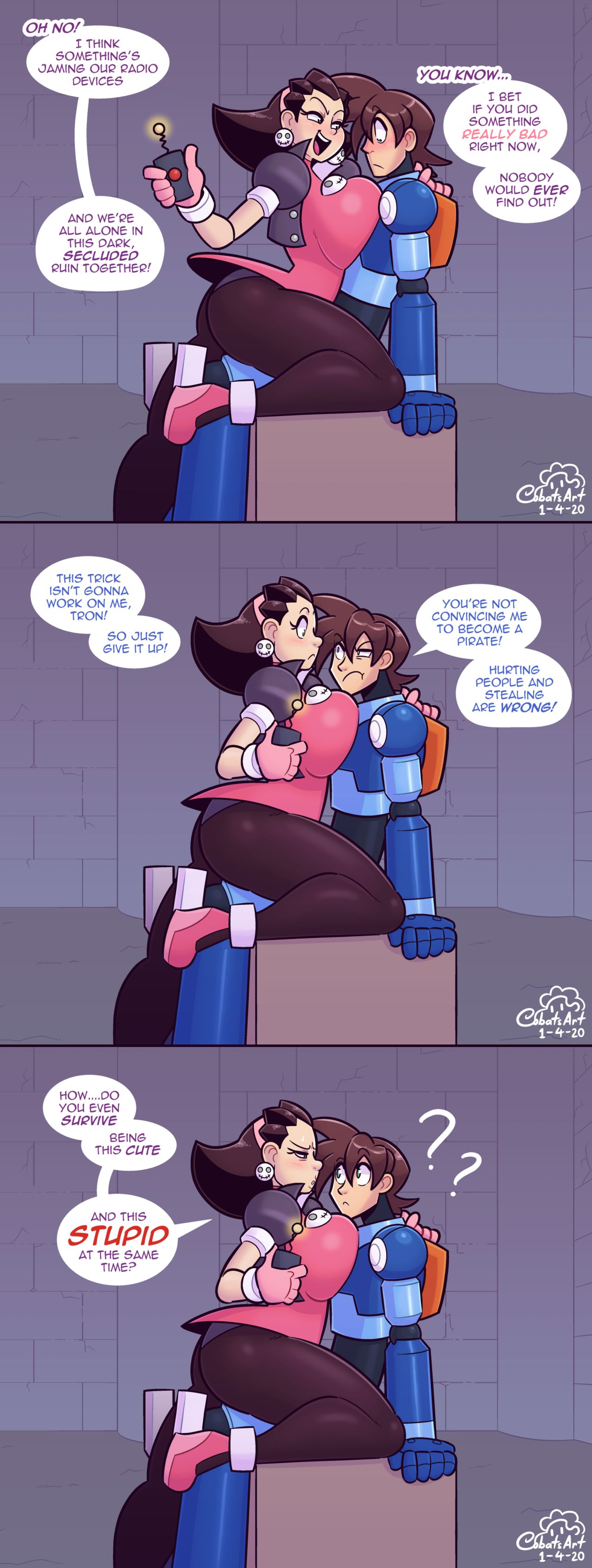 MegaMan and Tron Bonne page 4 full