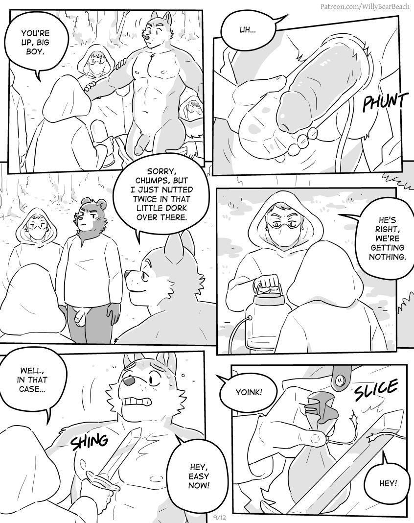 Willy the Alchemist in Carriage Caper page 9 full