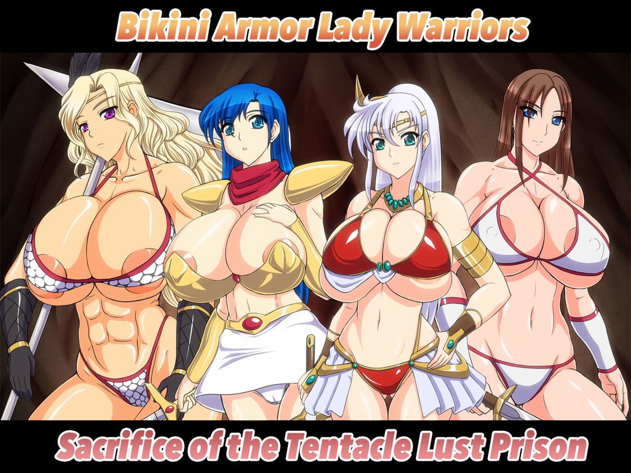 Bikini Armor Onna Senshi Shokushu Ingoku no Nie | Bikini Armor Lady Warriors: Sacrifice of the Tentacle Lust Prison page 4 full