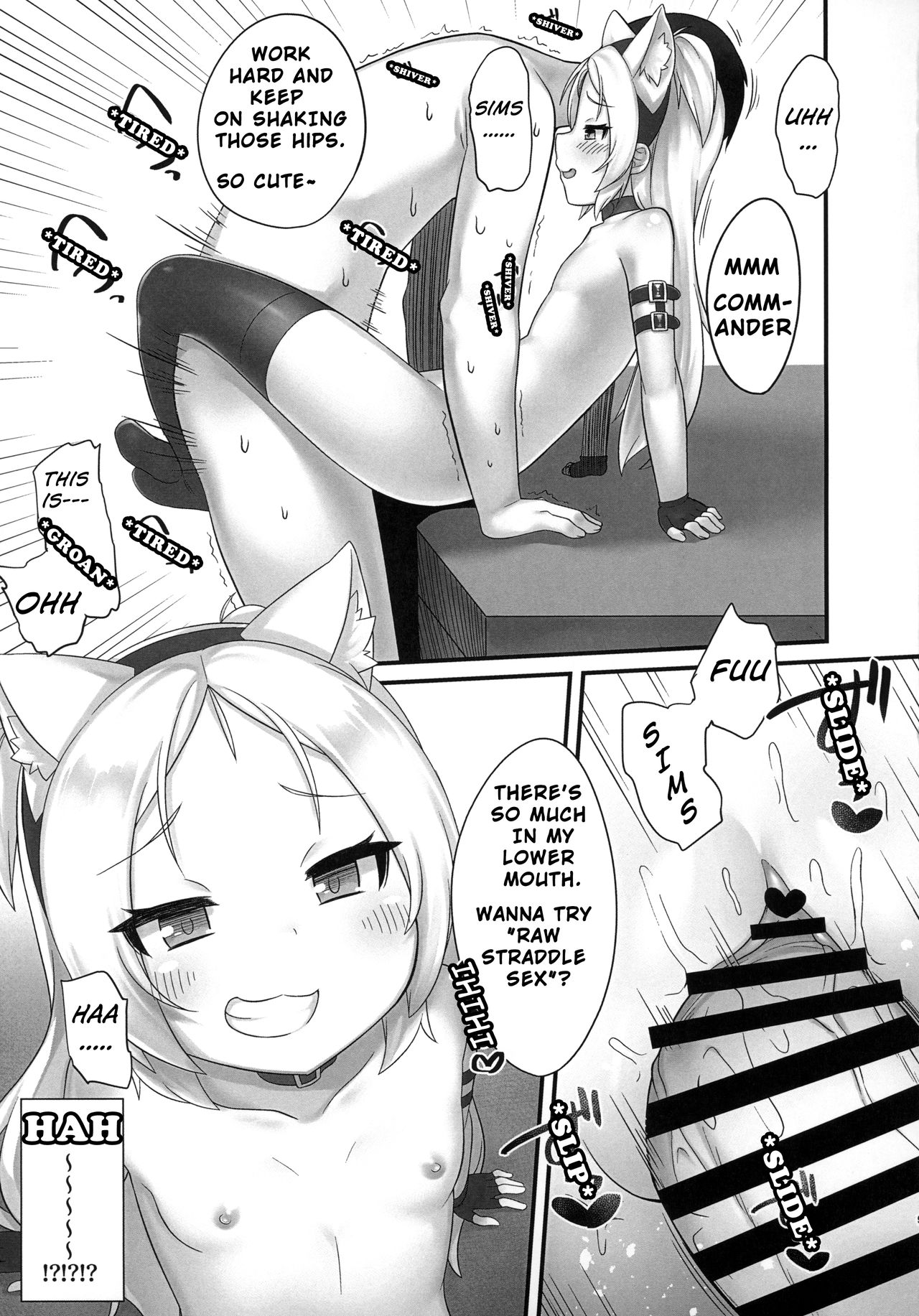 Shikikan-saa~ Kouiu no Suki desho Commander, Come On~ Don't You Love It Like This page 8 full