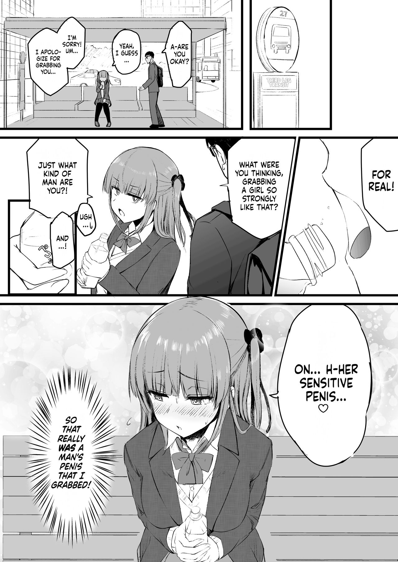 Futanari JK Rinoko-chan | High School Dickgirl Rinoko page 5 full
