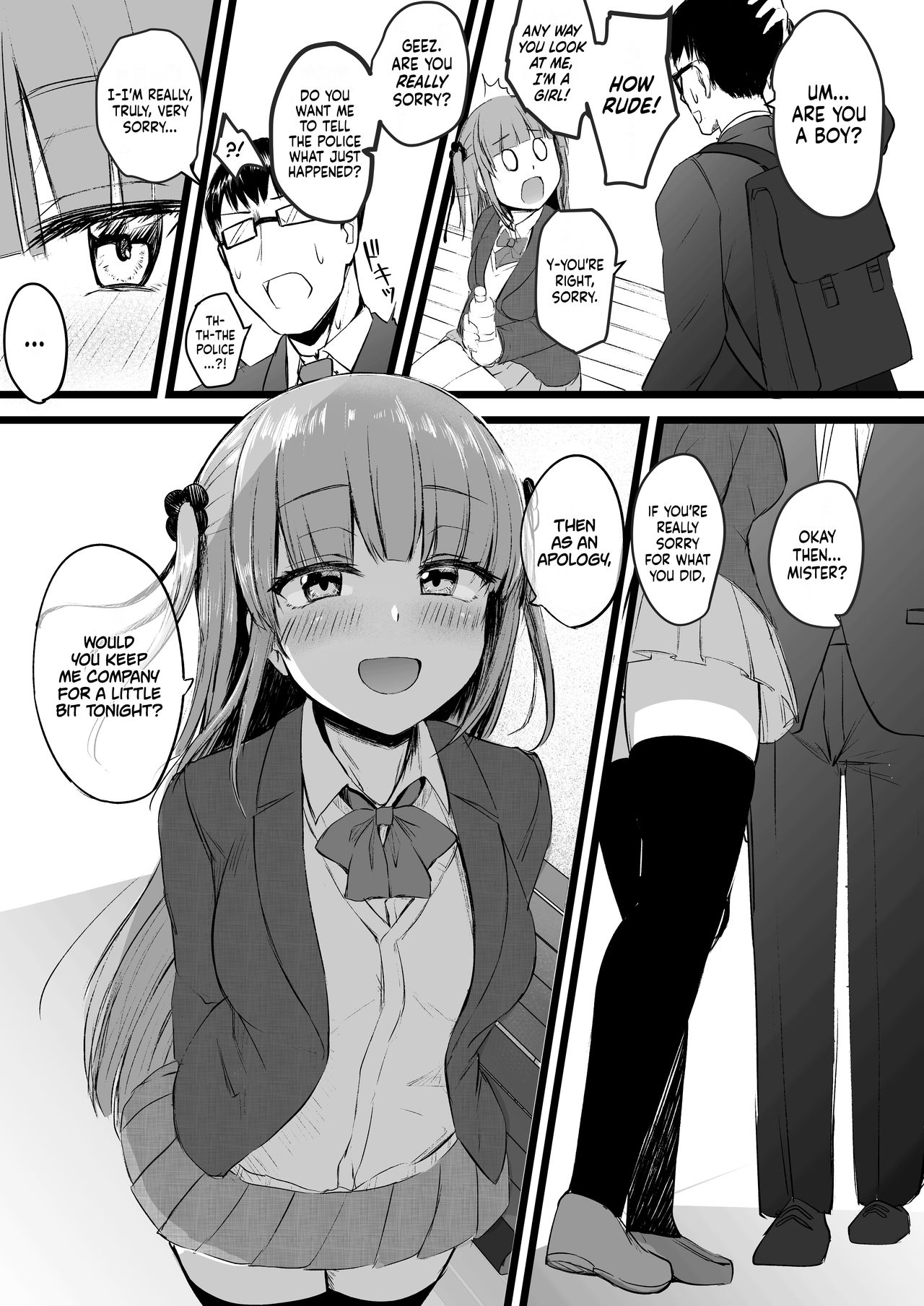 Futanari JK Rinoko-chan | High School Dickgirl Rinoko page 6 full