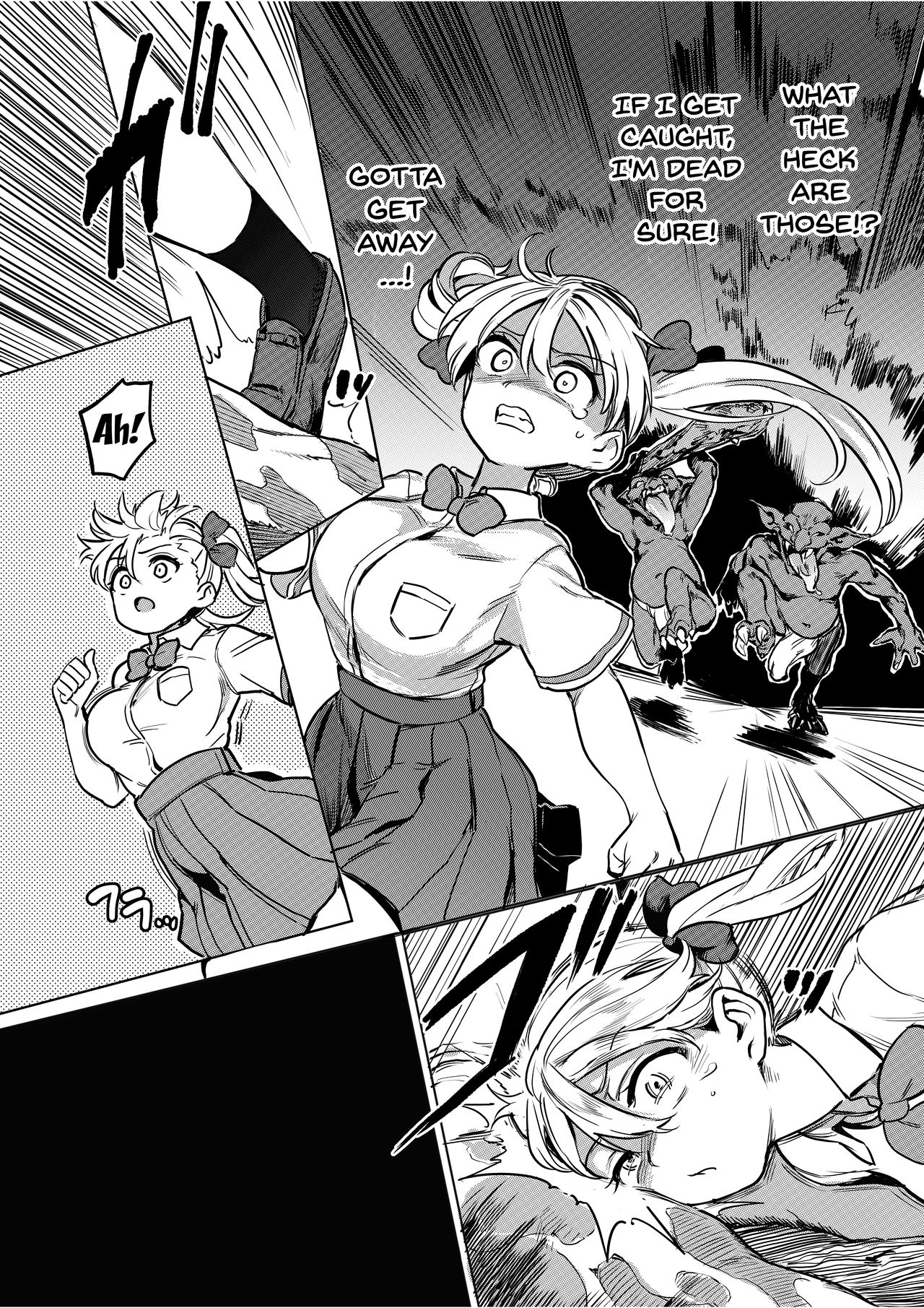 Goblin x Joshikousei x Houkai Namaiki Gal Hen | Goblin x Schoolgirls x Collapse Cheeky Gal Edition page 4 full