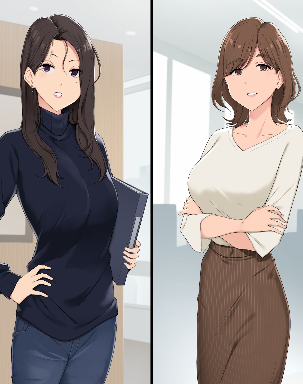 masaka no Shiji o Dashite kuru Onna Joushi Futari ni Itabasami ni Sareru Hibi page 3 full