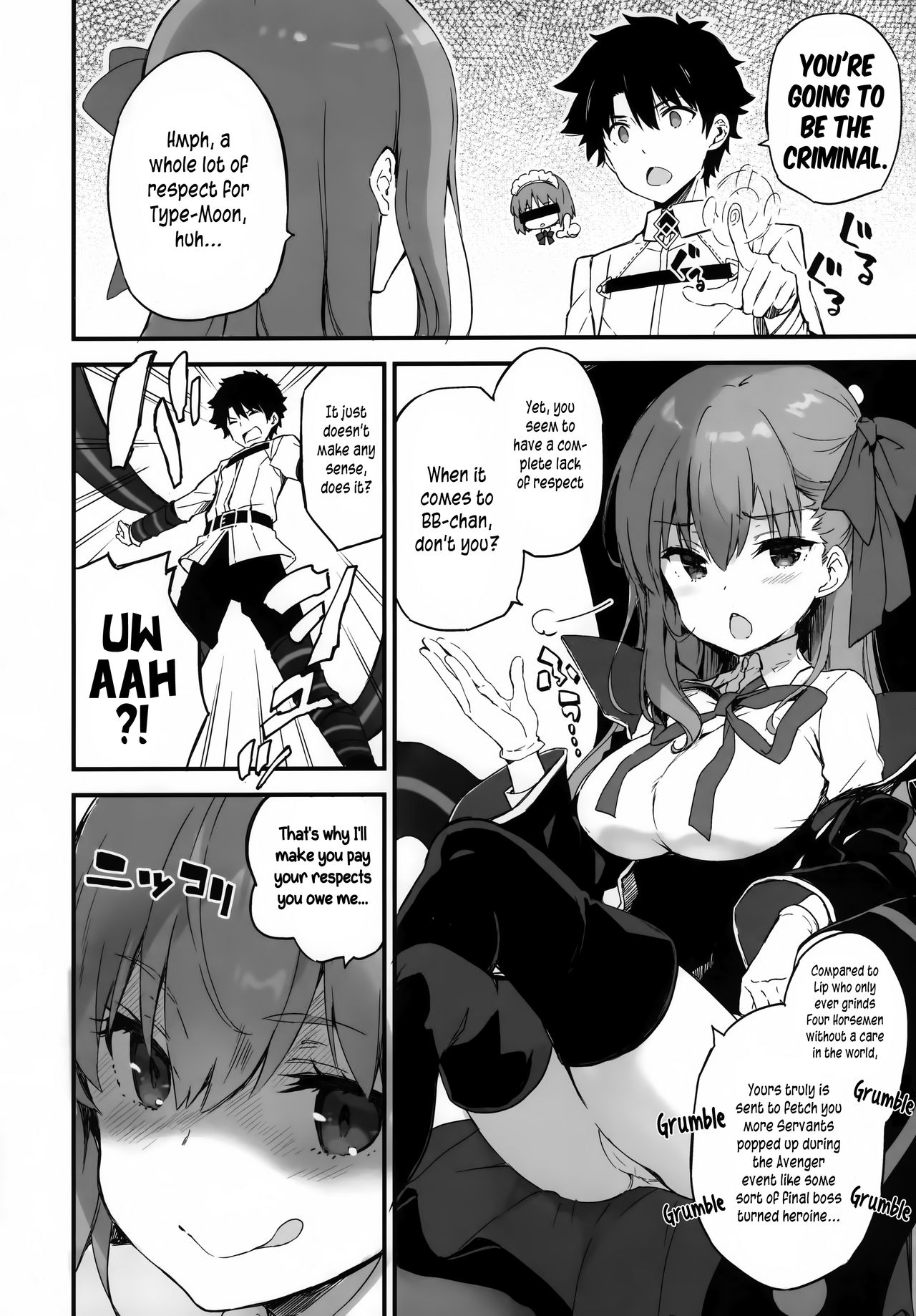 BB-chan no Chaldea Hourouki | BB-chan's Adventures At Chaldea page 9 full
